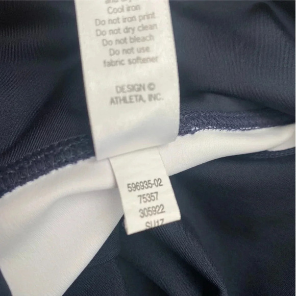 Athleta Womens Leggings Medium Tropical Precision 7/8 Ankle Pant Floral 596935 - Picture 12 of 15